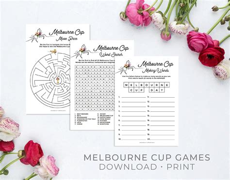 melbourne cup printables|Melbourne Cup classroom activities.